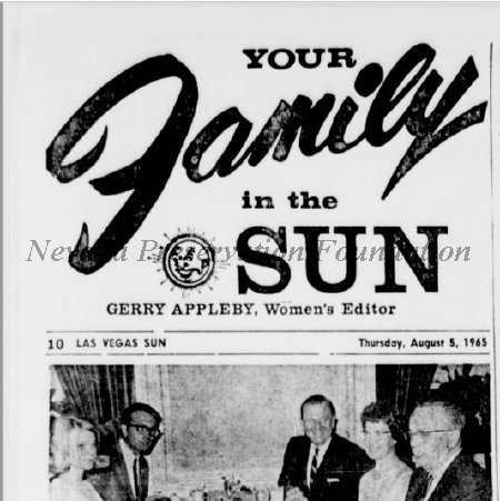 9. Las Vegas Sun Aug 5 1965